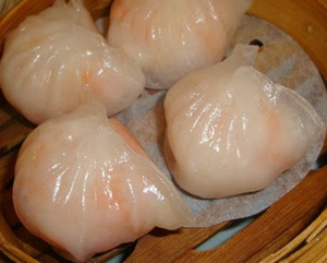 Cantonese shrimp dumplings